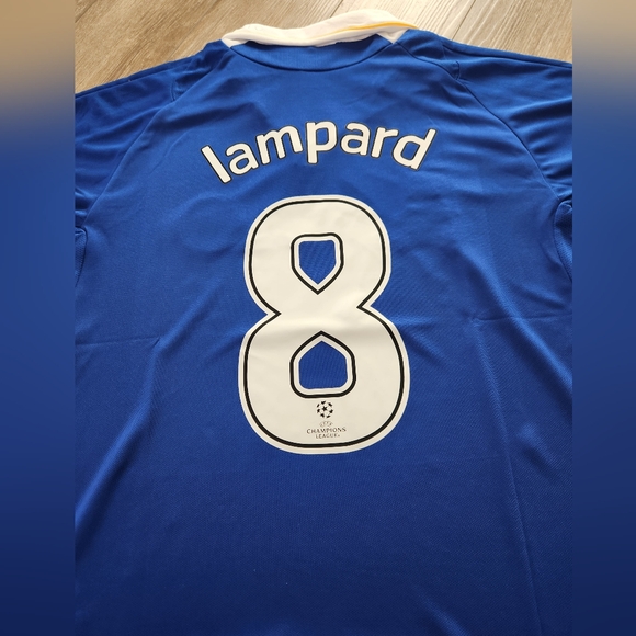 Chelsea Retro 2008 Final Champions League Lampard#8 - Picture 6 of 7